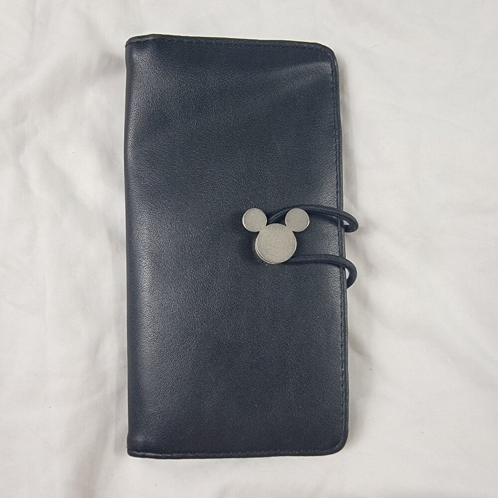Disney Disneyland Black Wallet Travel Casual Card Holder